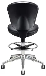 Armless Vinyl Drafting Chair