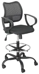 Mesh Back Drafting Chair