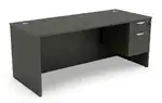 Rectangular Desk with Drawers