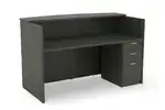 Contemporary Reception Desk with Drawers