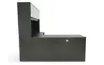 L Shaped Desk with Hutch