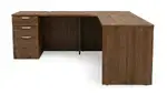 L Shaped Credenza Desk