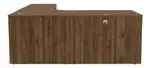 L-Shaped Credenza Desk
