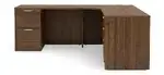 L-Shaped Credenza Desk