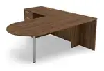 L-Shaped Peninsula Desk