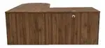 L-Shaped Peninsula Desk