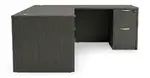 L Shaped Desk with Drawers