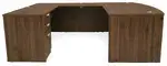 Bow Front U Shape Desk