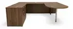 U Shaped Peninsula Desk