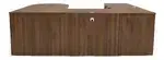 U Shaped Peninsula Desk