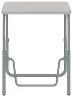 Height Adjustable Student Desk with Footrest