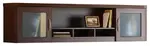 Wall Mounted Hutch with Glass Doors