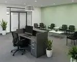 Reception Desk with Drawers