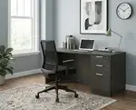 Home Office Desk with Drawers