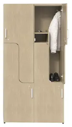 Wardrobe Lockers with Key Locks