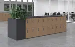Employee Lockers with Electric Locks