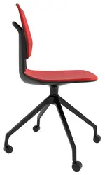 Rolling Armless Guest Chair