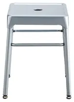 Small Backless Metal Stool