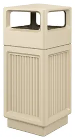 Outdoor Trash Can with Lid