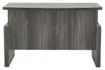 Height Adjustable Bow Front Desk