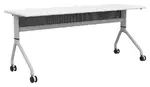 Rolling Flip Top Training Table
