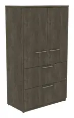 Storage Cabinet with Lateral File Drawers