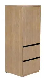 Vertical Storage Cabinet with Drawers
