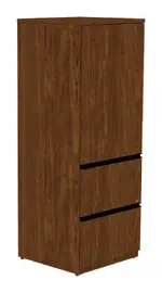 Vertical Storage Cabinet with Drawers
