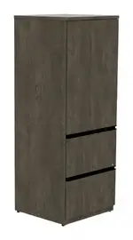 Vertical Storage Cabinet with Drawers