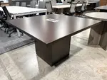 4 FT Square Conference Table with Power Module