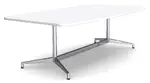 Boat Shaped Conference Table with Radius Corners