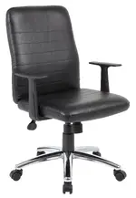 Mid Back Office Chair with Arms