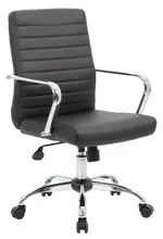 Mid Back Conference Chair with Arms