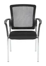Mesh Back Guest Chair with Arms