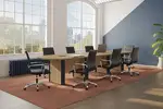 Modern Racetrack Conference Table