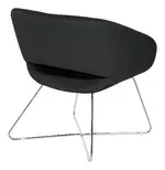 Accent Chair with Chrome Base