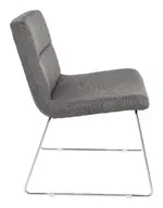 Sled-Style Accent Chair