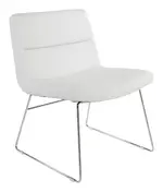 Accent Chair with Sled Base