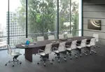 Racetrack Conference Table with Grommets