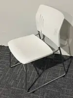 White Shell Guest Chair