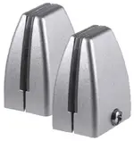 Silver Desk Bracket Mount (Pair)