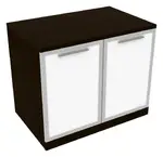 Storage Cabinet with Glass Doors