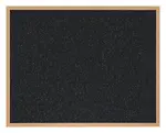 Rubber Bulletin Board with Wood Frame - 72