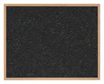 Rubber Bulletin Board with Wood Frame - 72