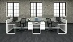 2 Person Cubicle with Power