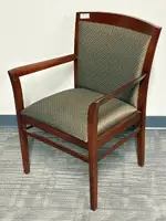 Upholstered Wooden Chair