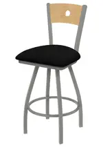 Counter Stool with Wood Back