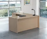 L Shaped Desk with Drawers