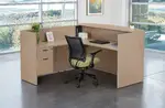 L Shaped Reception Desk