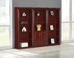 Bookcase Wall Unit with Storage Cabinet